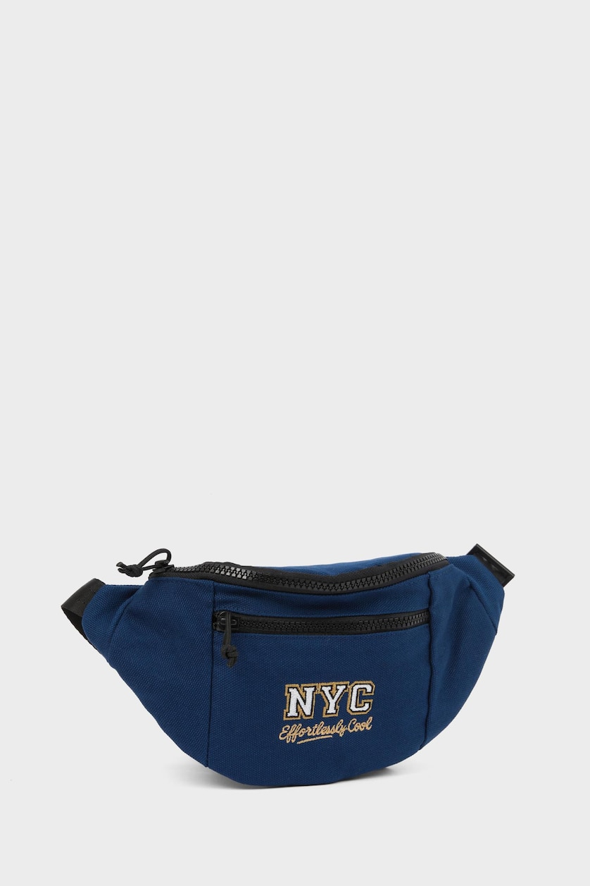 Boys & Teens NAVY جنطة خصر قماش ولادي
