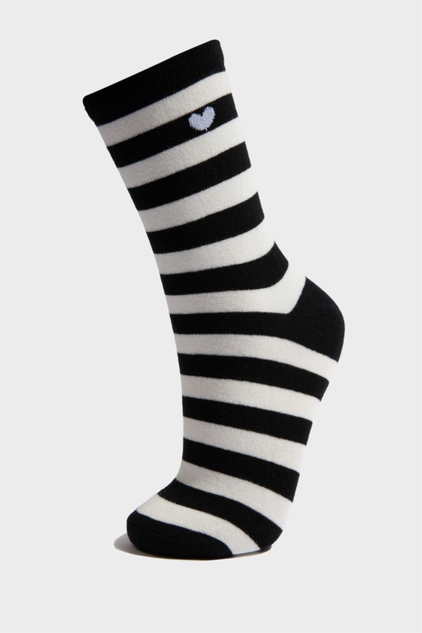 Kadın Karma Kadın 5'li Pamuklu Uzun Çorap