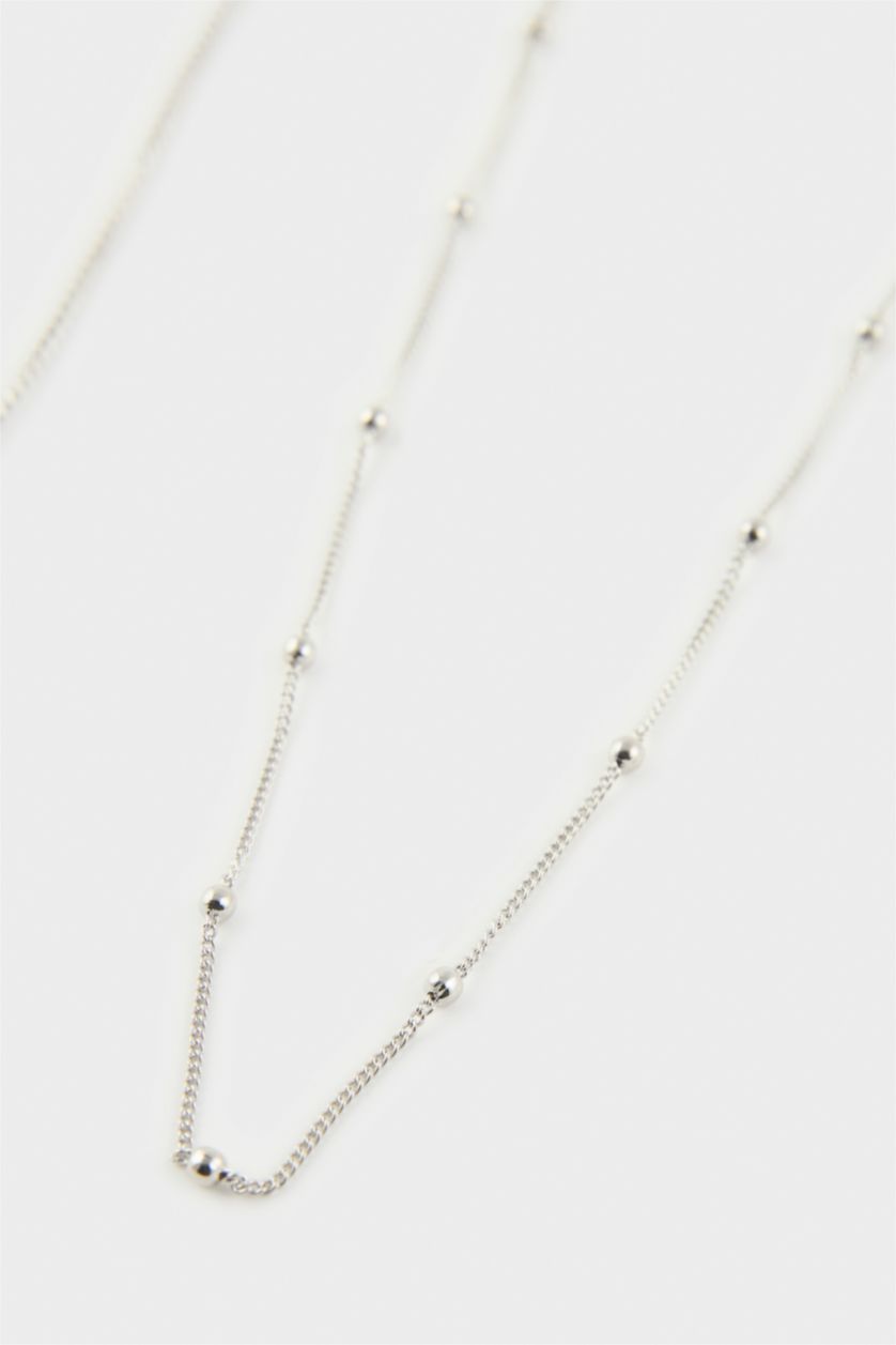 Kadın Gümüş Kadın 3'lü Kolye