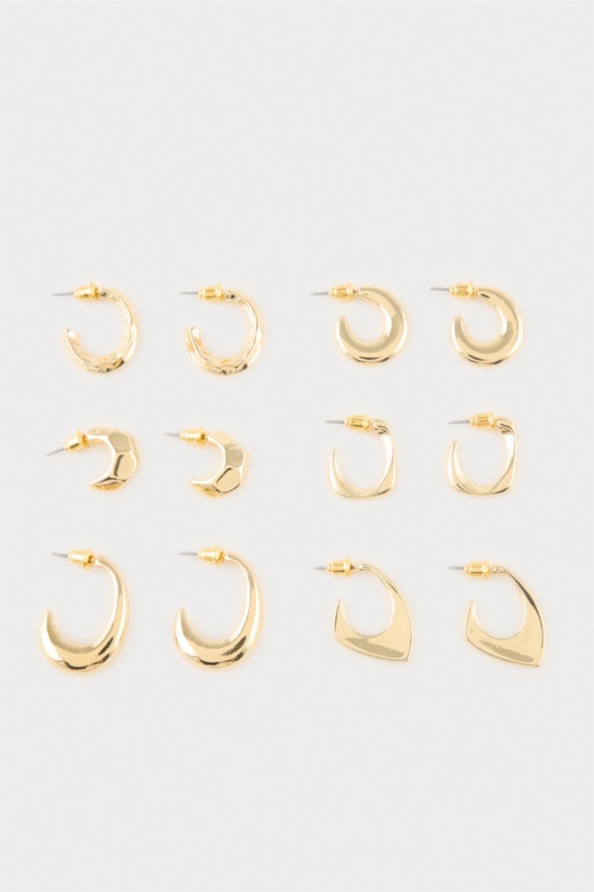 Kadın Altın Kadın 6'lı Küpe