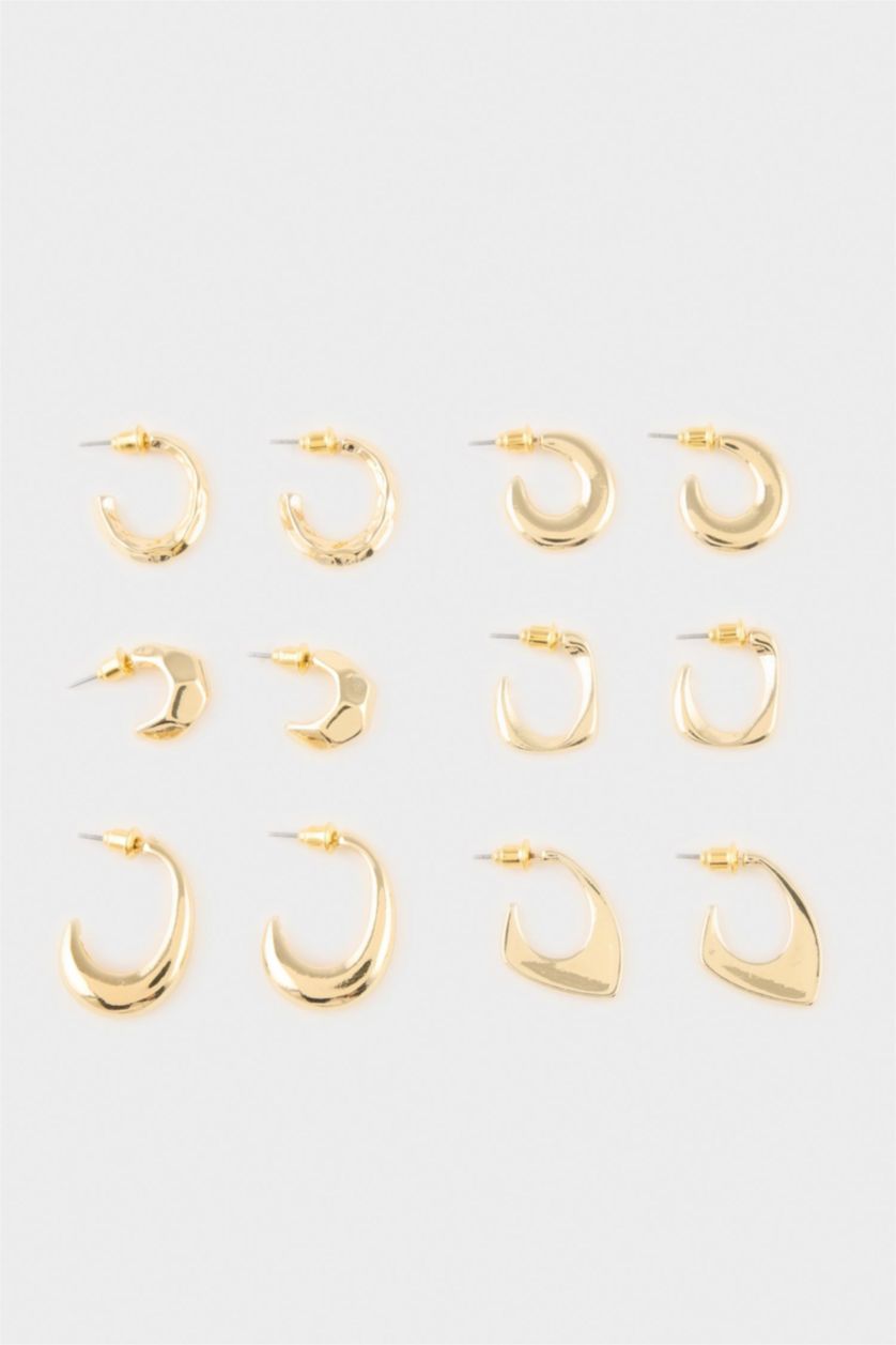 WOMAN GOLD Woman 6 Piece Earrings
