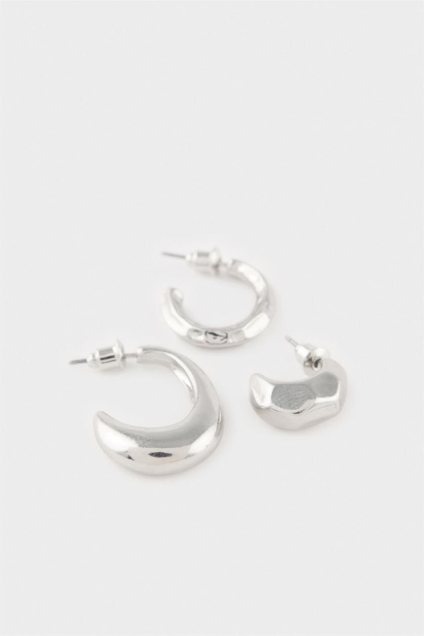 Women Gümüş 6 piece Earring