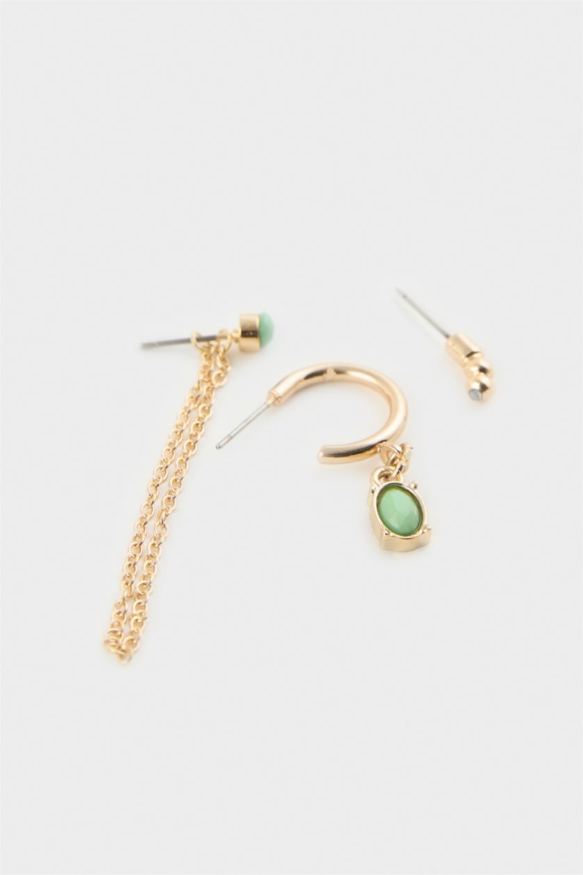 Kadın Altın Kadın 12'li Küpe