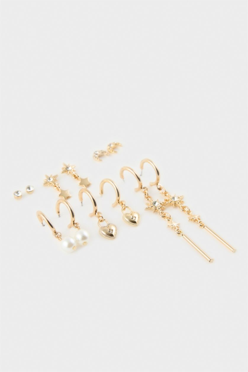 Kadın Altın Kadın 6'lı Küpe