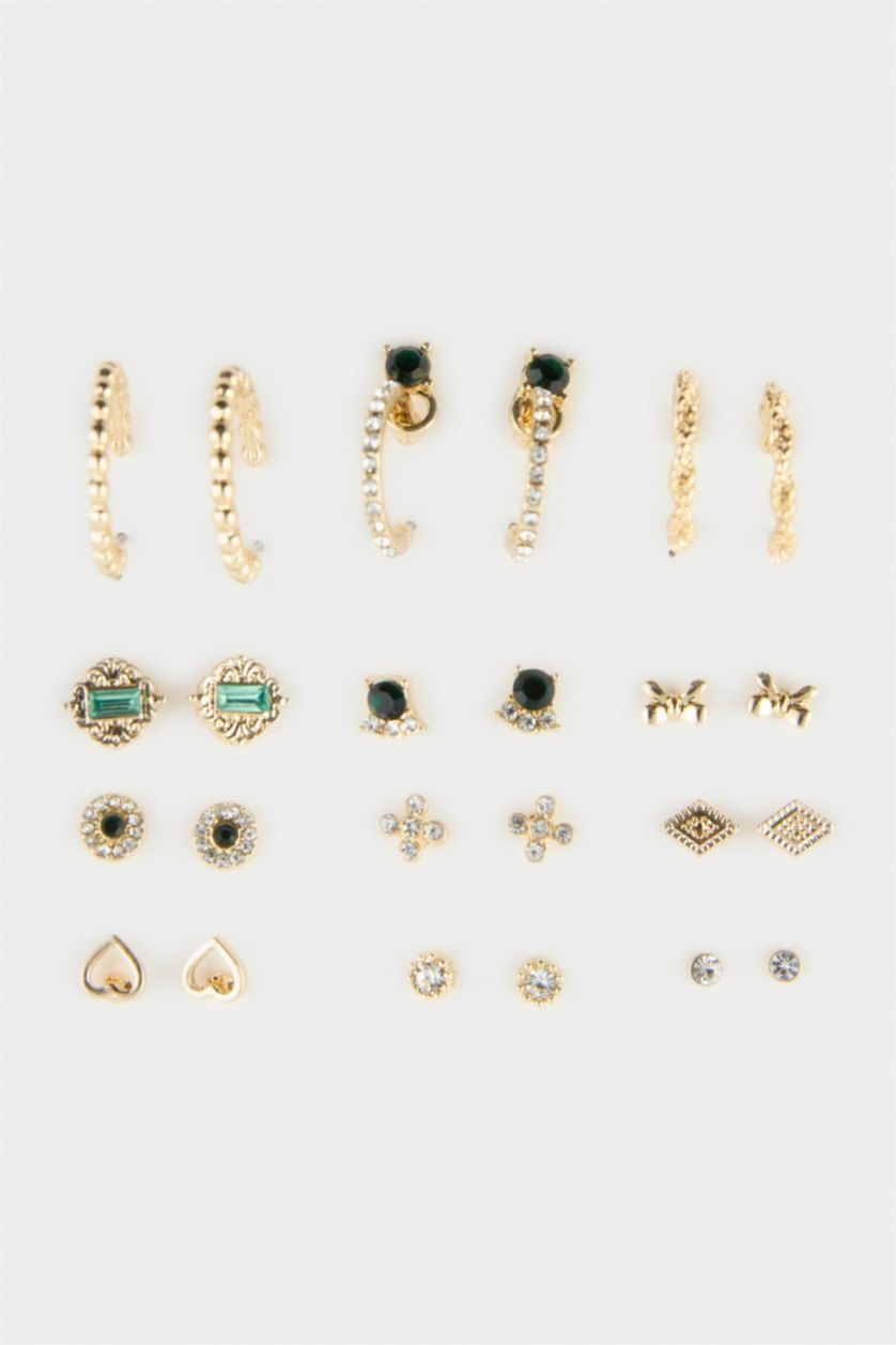 WOMAN GOLD Woman 12 Piece Earrings