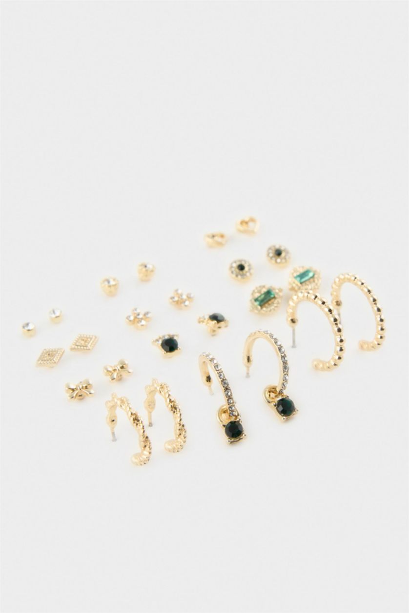 WOMAN GOLD Woman 12 Piece Earrings