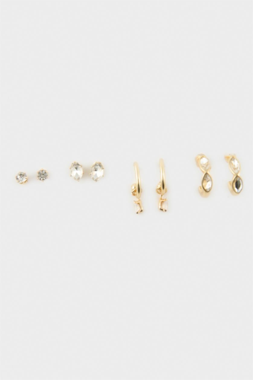 Kadın Altın Kadın 4'lü Küpe