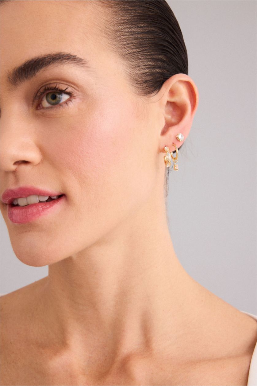 WOMAN GOLD Woman 4 Piece Earrings