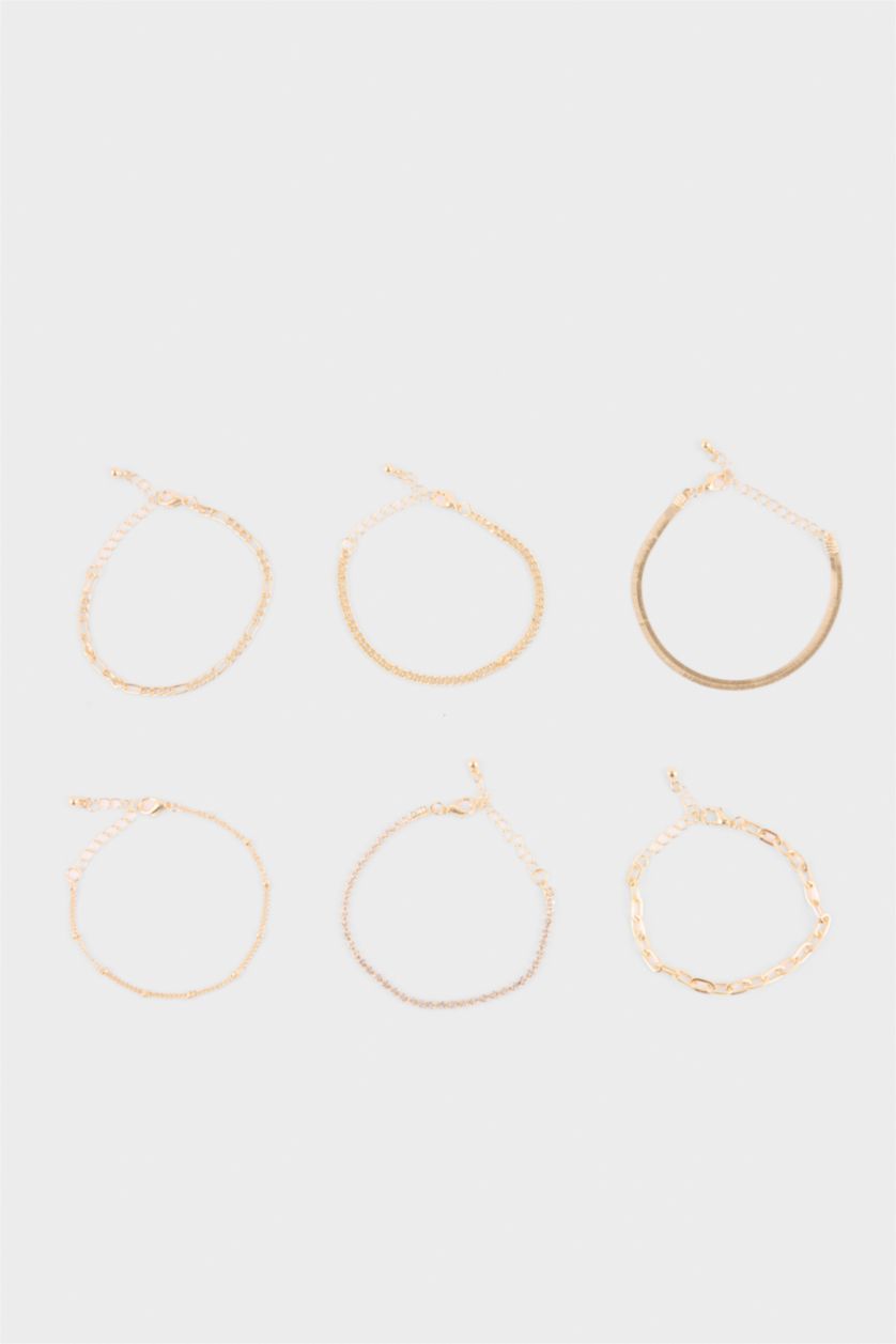 WOMAN GOLD Woman 6 Piece Bracelet Set