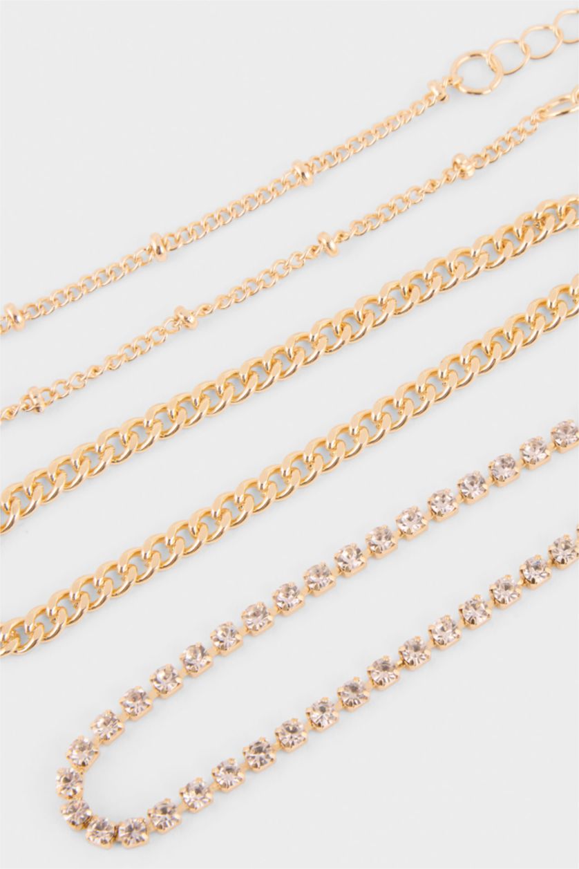 WOMAN GOLD Woman 6 Piece Bracelet Set