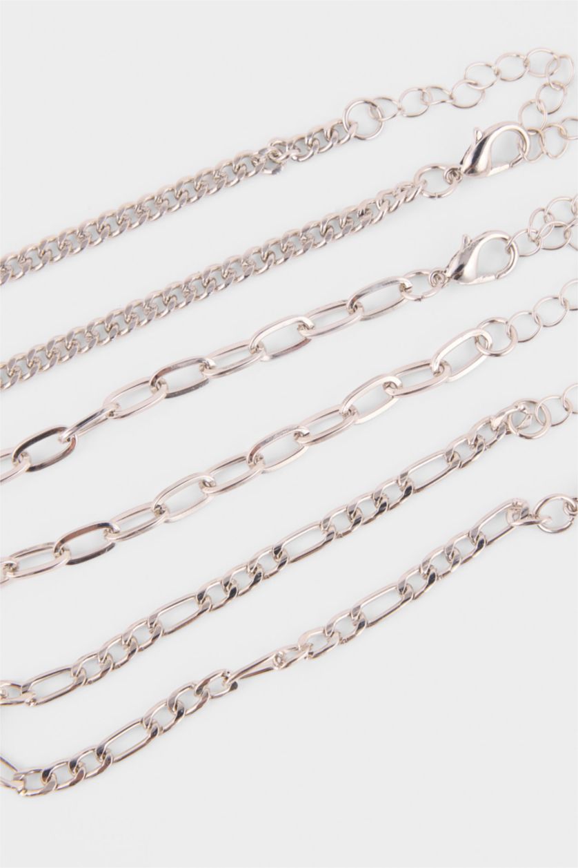 Kadın Gümüş Kadın 6'lı Bileklik