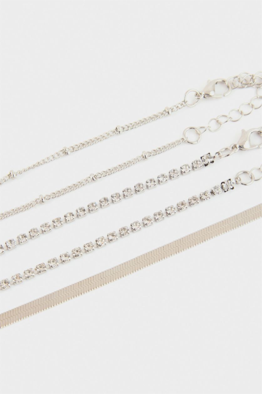 Kadın Gümüş Kadın 6'lı Bileklik