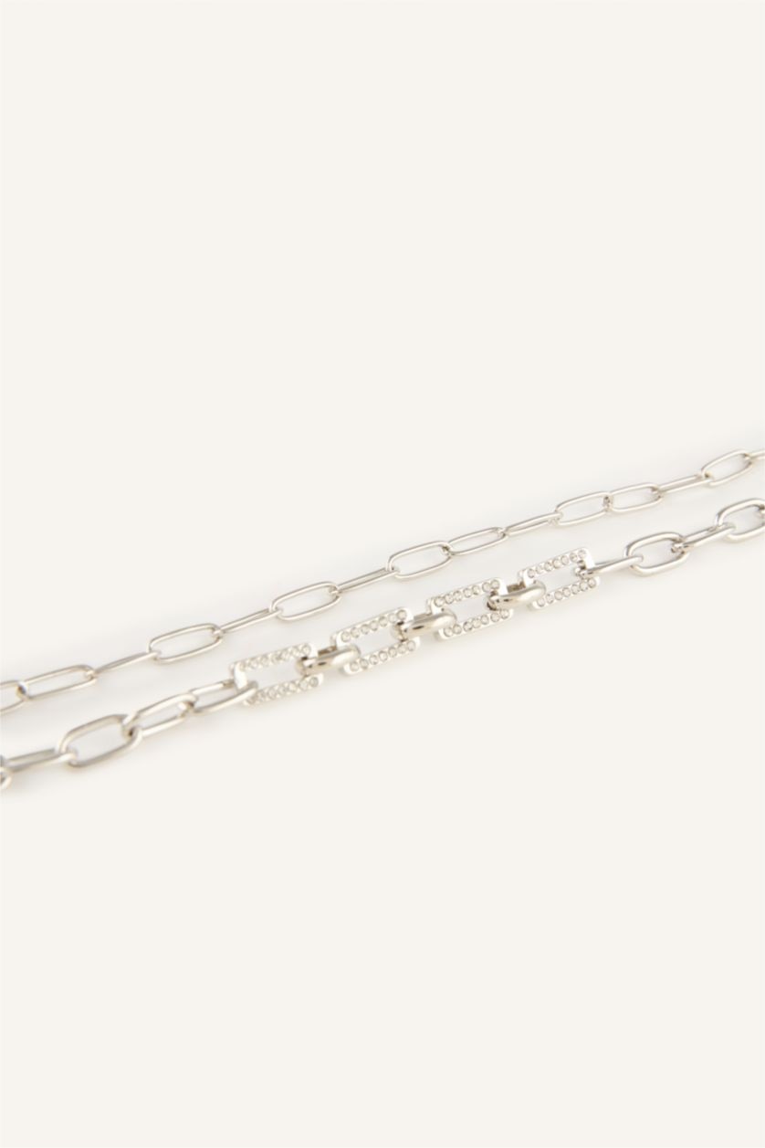 Kadın Gümüş Kadın 5'li Bileklik