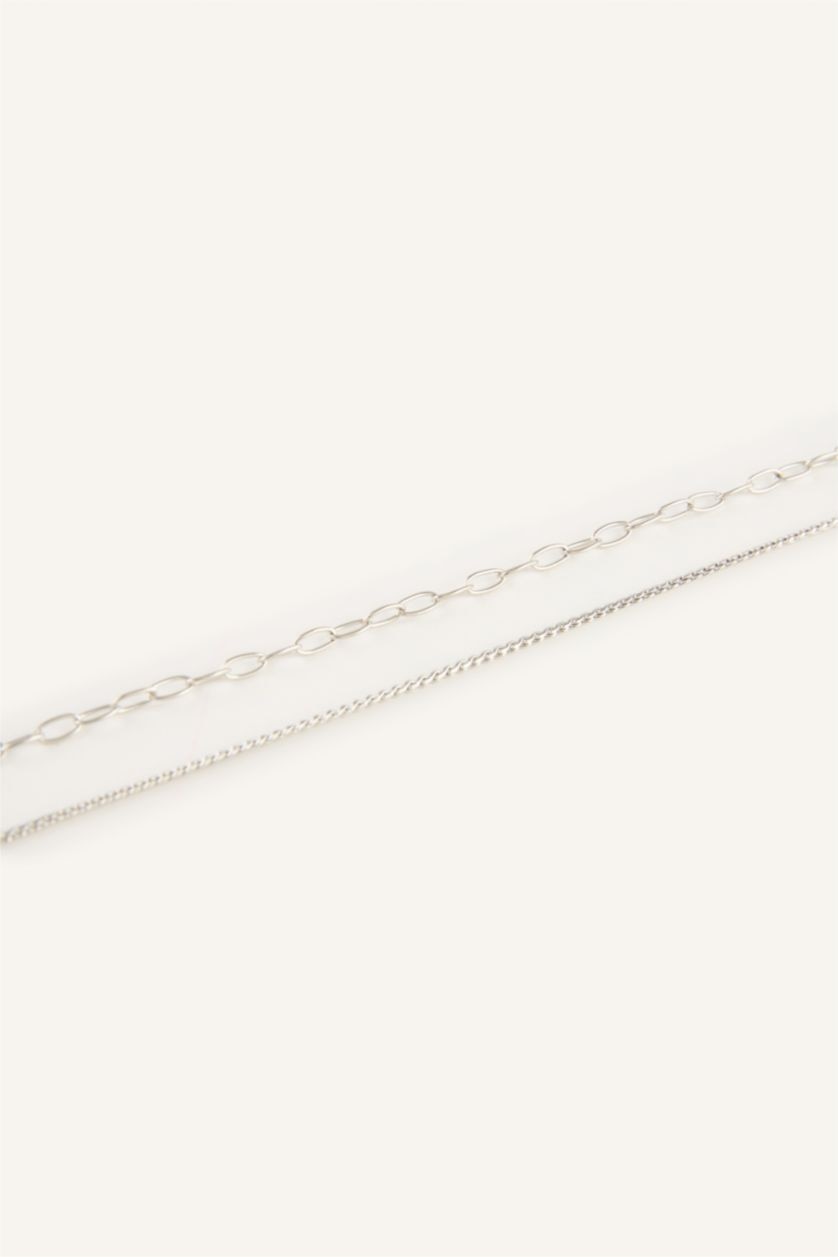 Kadın Gümüş Kadın 5'li Bileklik