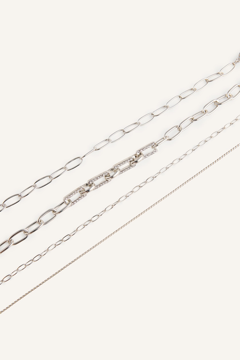 WOMAN Gümüş Woman 5 Piece Bracelet Set