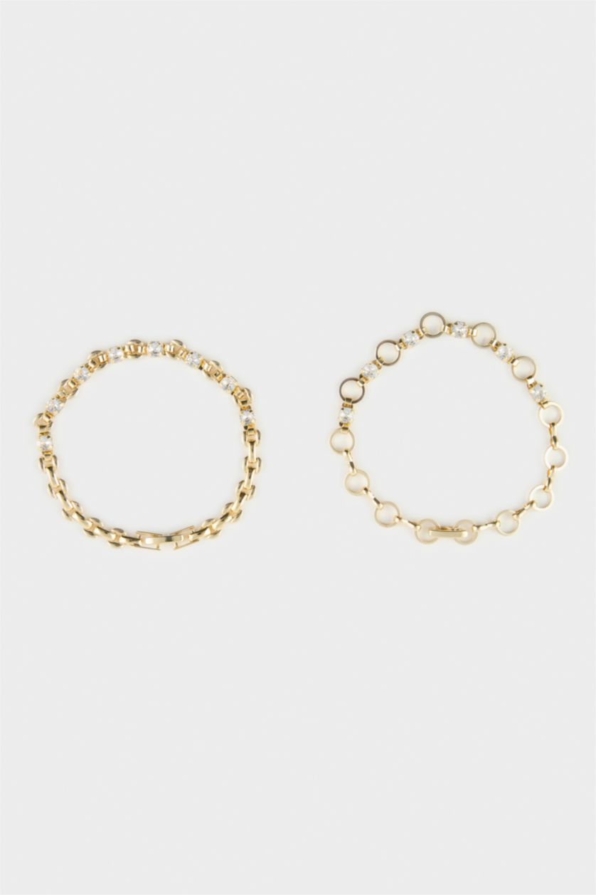 Kadın Altın Kadın 2'li Bileklik