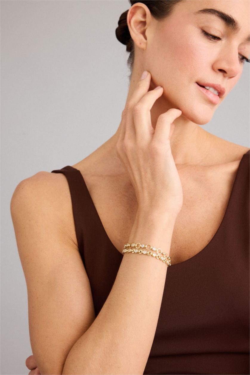 WOMAN GOLD اسورة حريمي - قطعتين