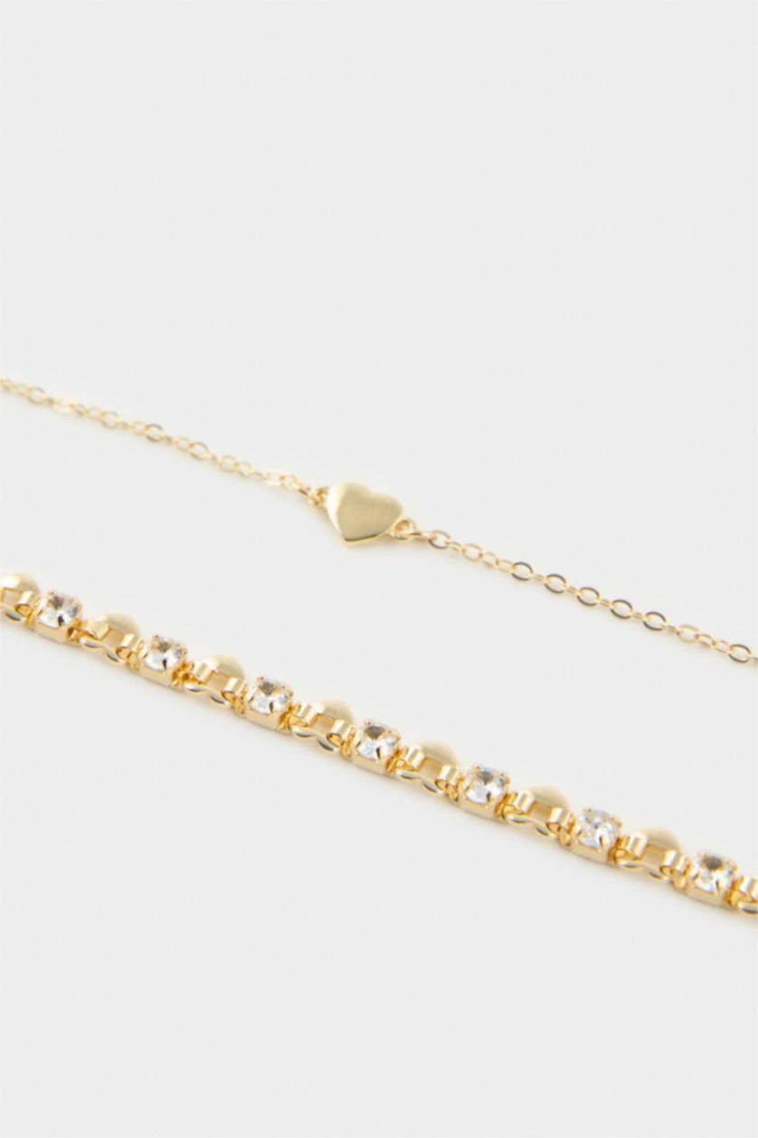 WOMAN GOLD Woman 2 Piece Bracelet Set