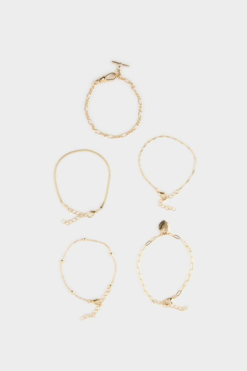 Kadın Altın Kadın 5'li Bileklik