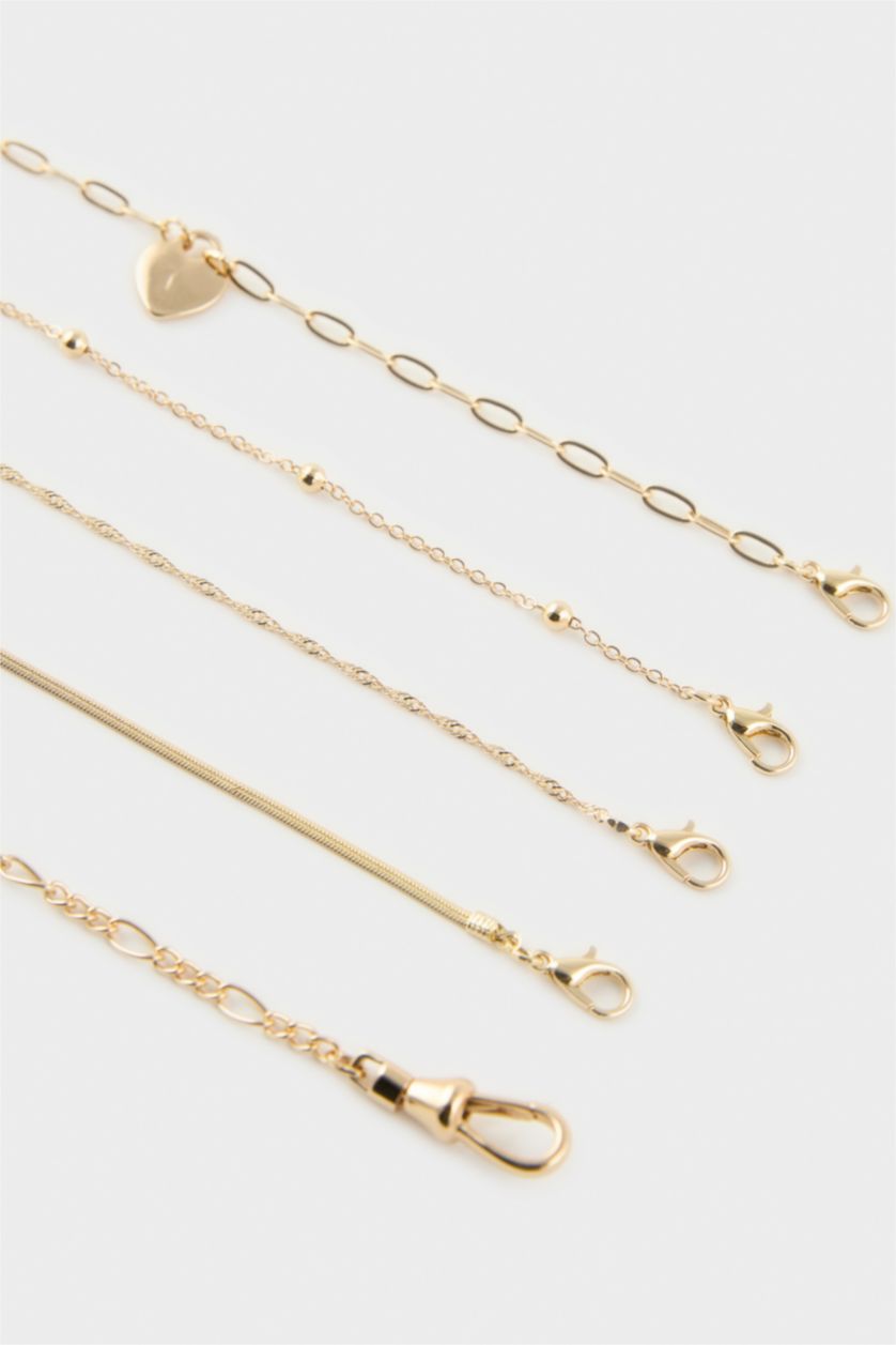 Kadın Altın Kadın 5'li Bileklik