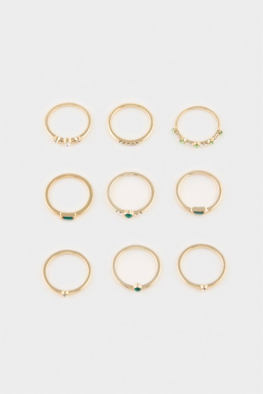 Kadın Altın Kadın 9'lu Yüzük