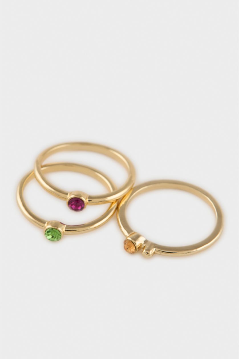 Kadın Altın Kadın 8'li Yüzük