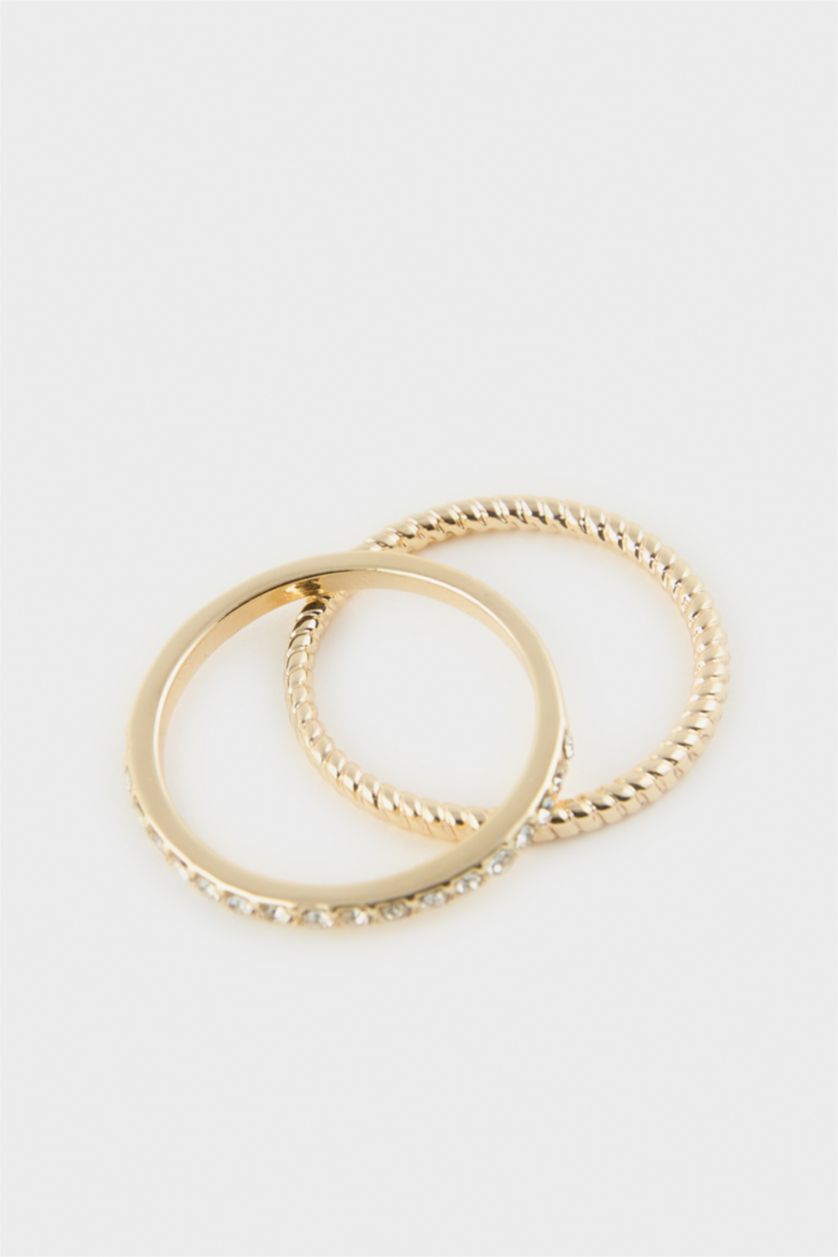 Kadın Altın Kadın 4'lü Yüzük