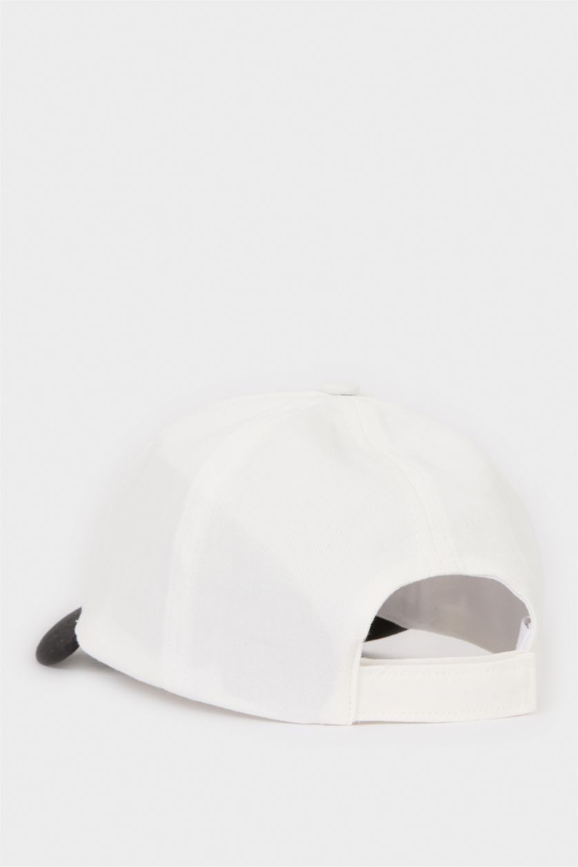 Erkek Çocuk - Genç Erkek Siyah Atatürk İmzalı Nakışlı Pamuklu Cap Şapka Erkek Çocuk