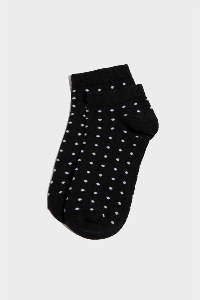 Kadın Karma 5'li Pamuklu Patik Çorap
