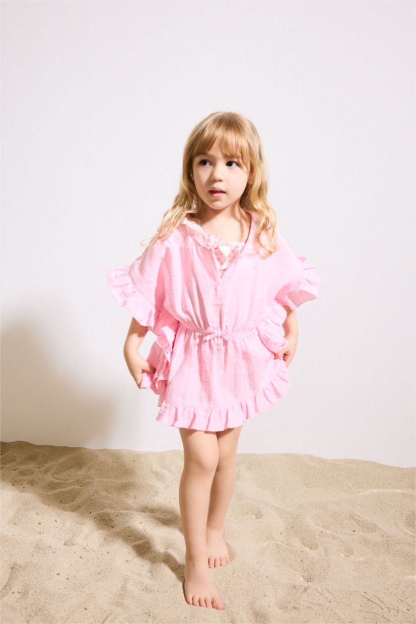 Baby Girls Pink Swimsuit