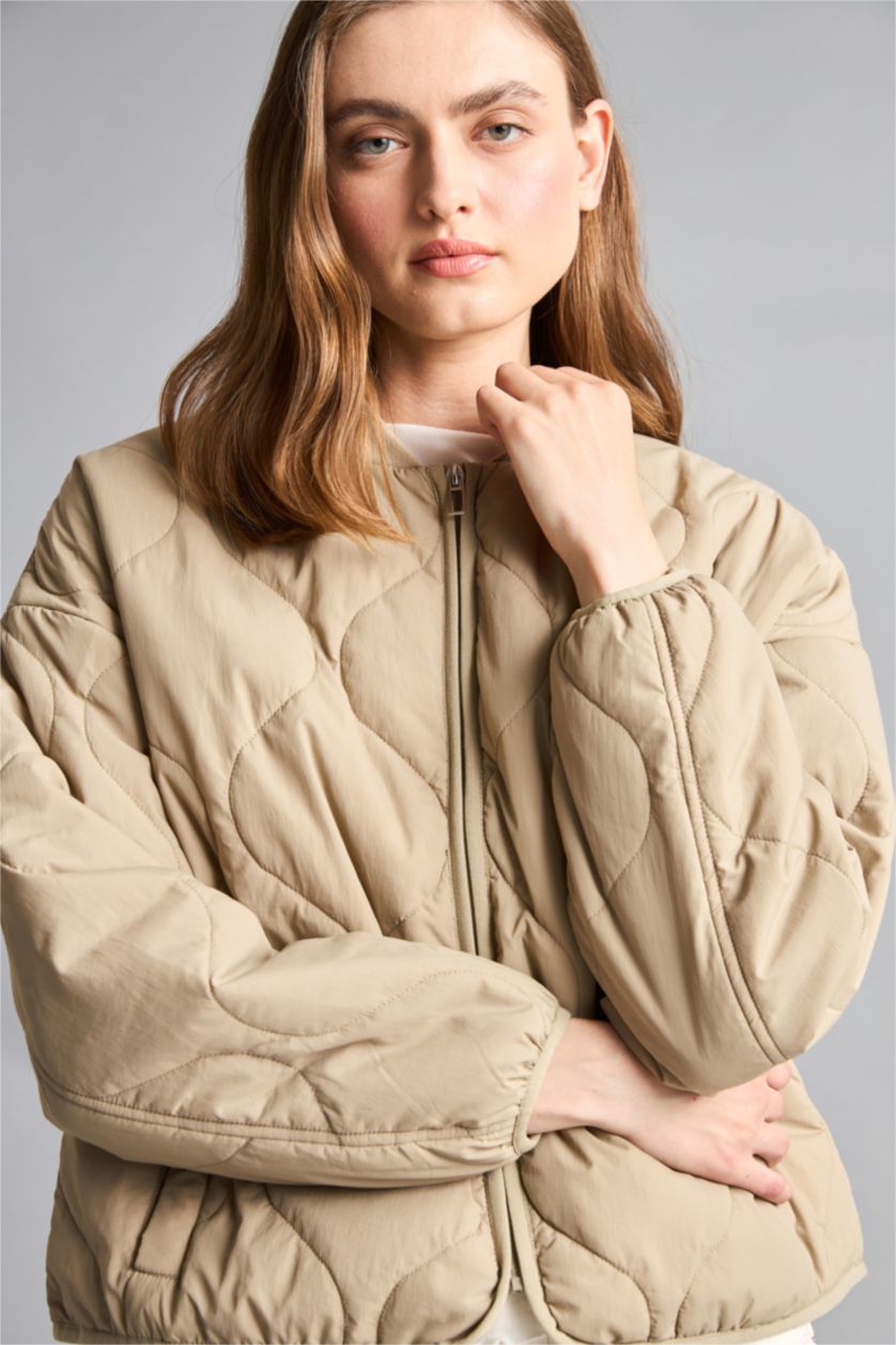Әйелдерге ашық реңк Oversize күрте