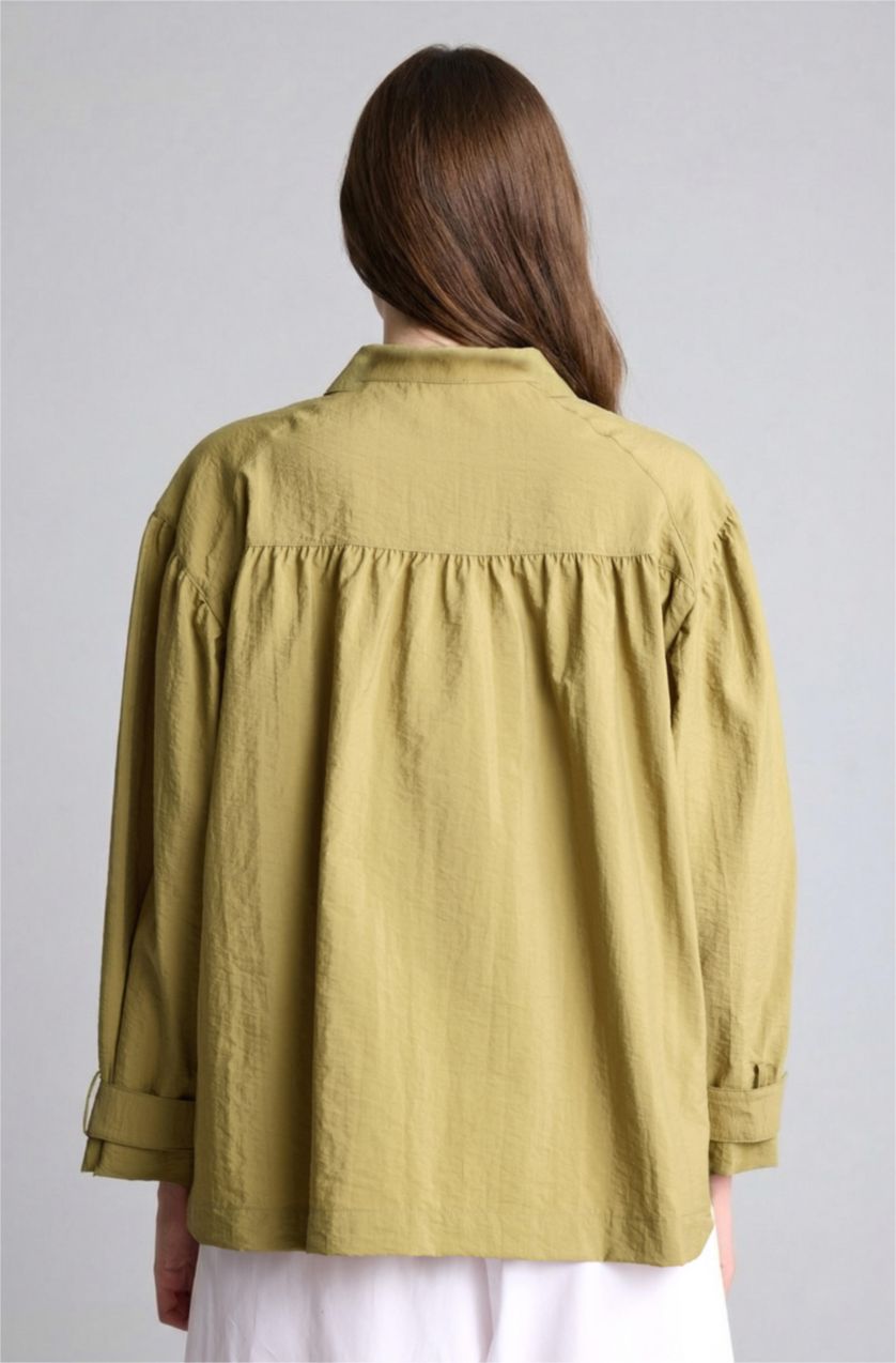 Kadın Meşe Yeşili Regular Fit Blazer