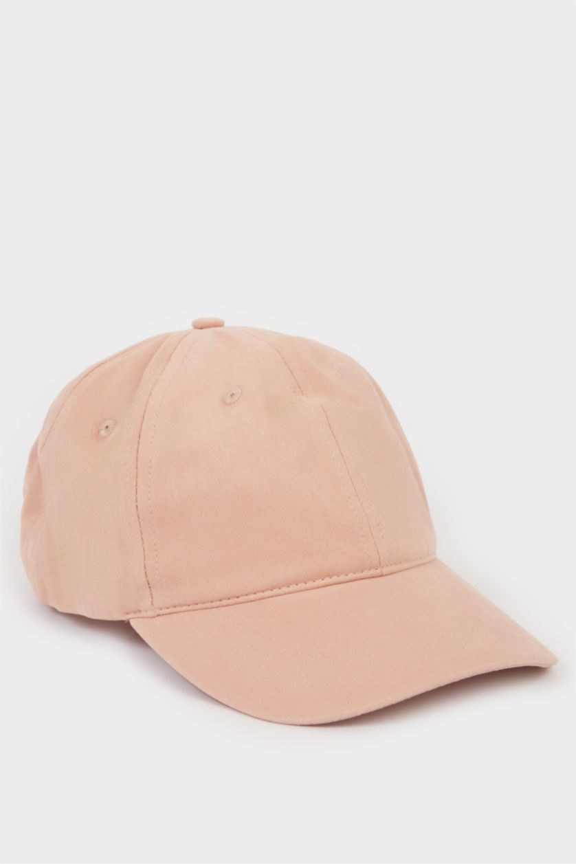 Erkek Pembe Erkek Pamuklu Cap Şapka