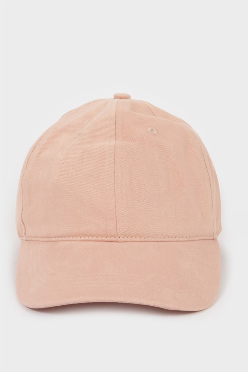 Erkek Pembe Erkek Pamuklu Cap Şapka