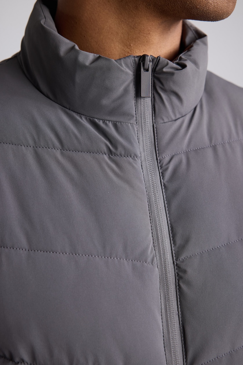 Men Anthracite Puffer Jacket