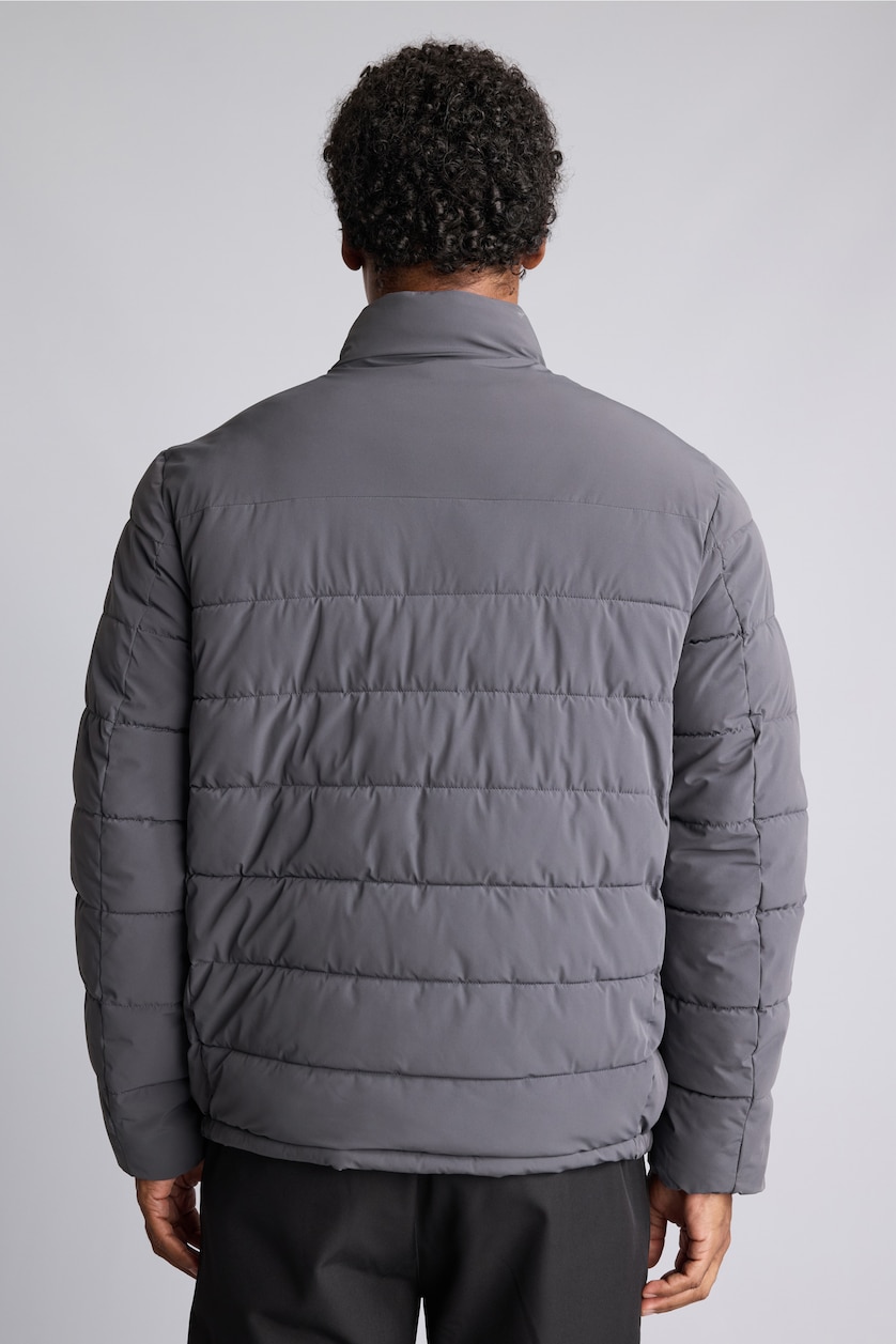 Men Anthracite Puffer Jacket