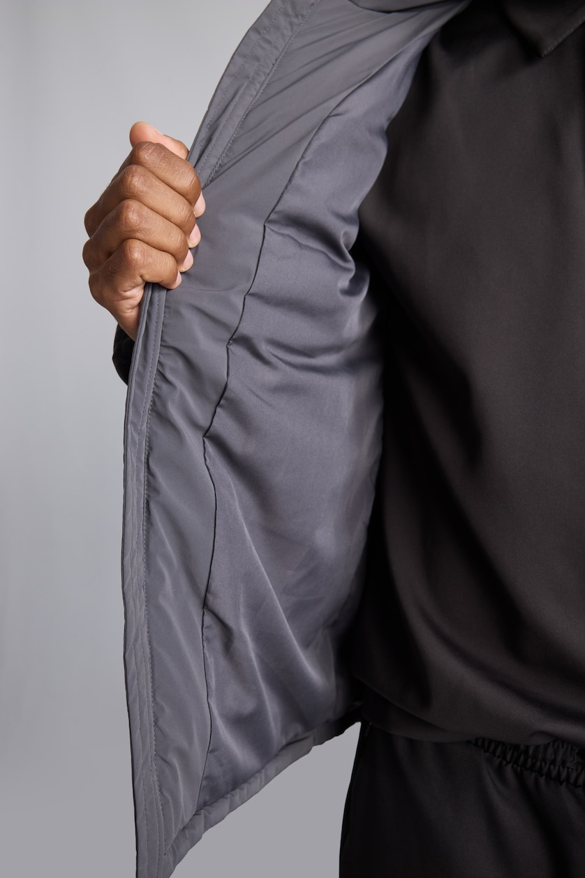 Men Anthracite Puffer Jacket