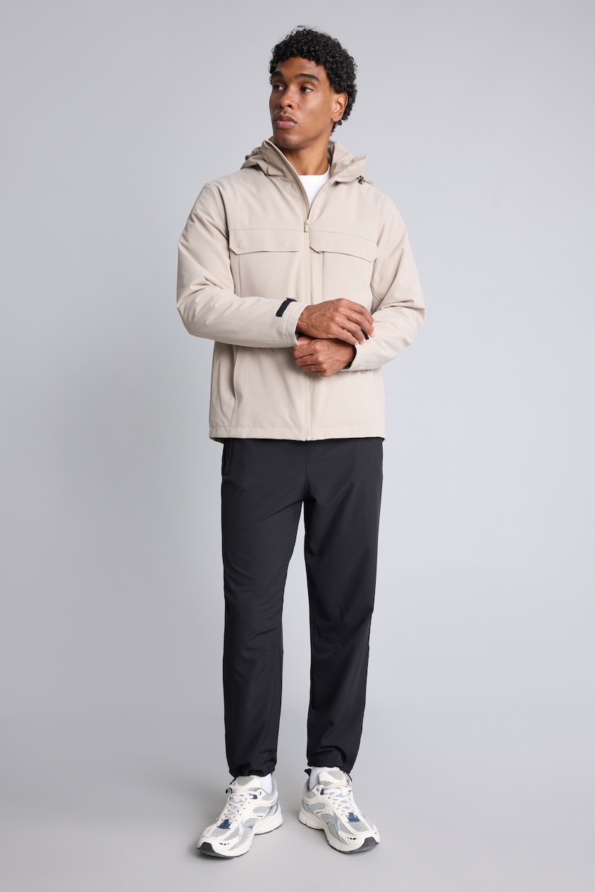 MAN Beige Puffer Jacket