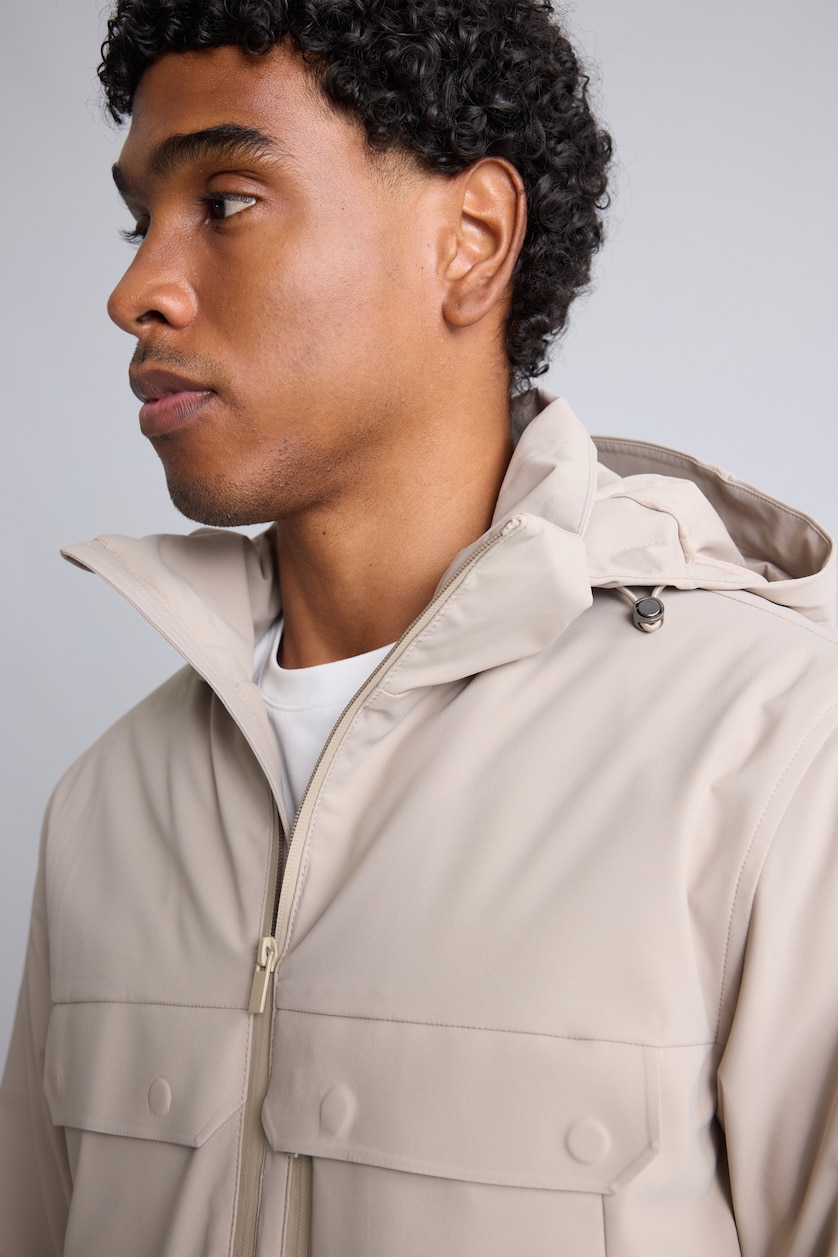 MAN Beige Puffer Jacket