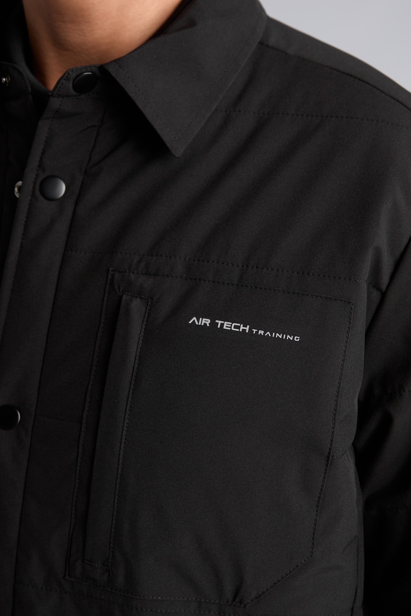 Erkek Siyah Slim Fit Citcitli Mont