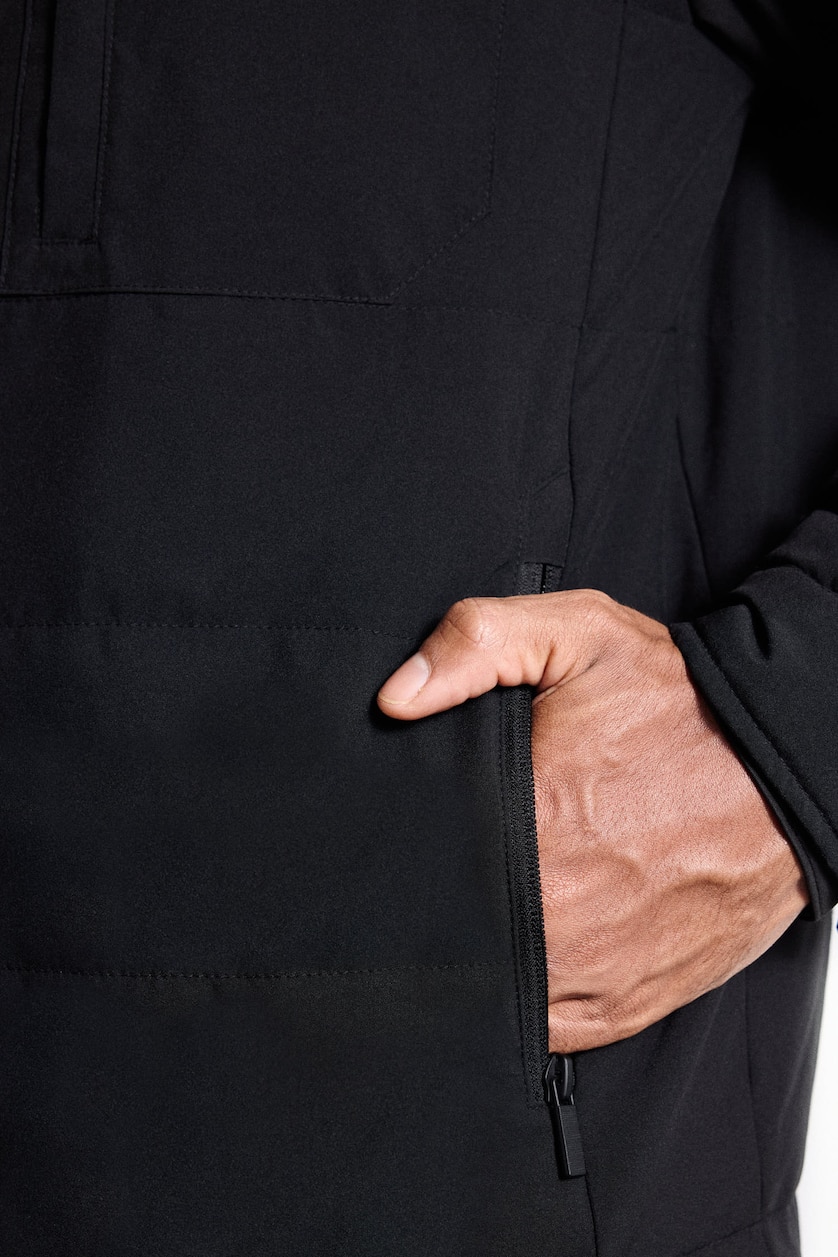 MAN Black Puffer Jacket