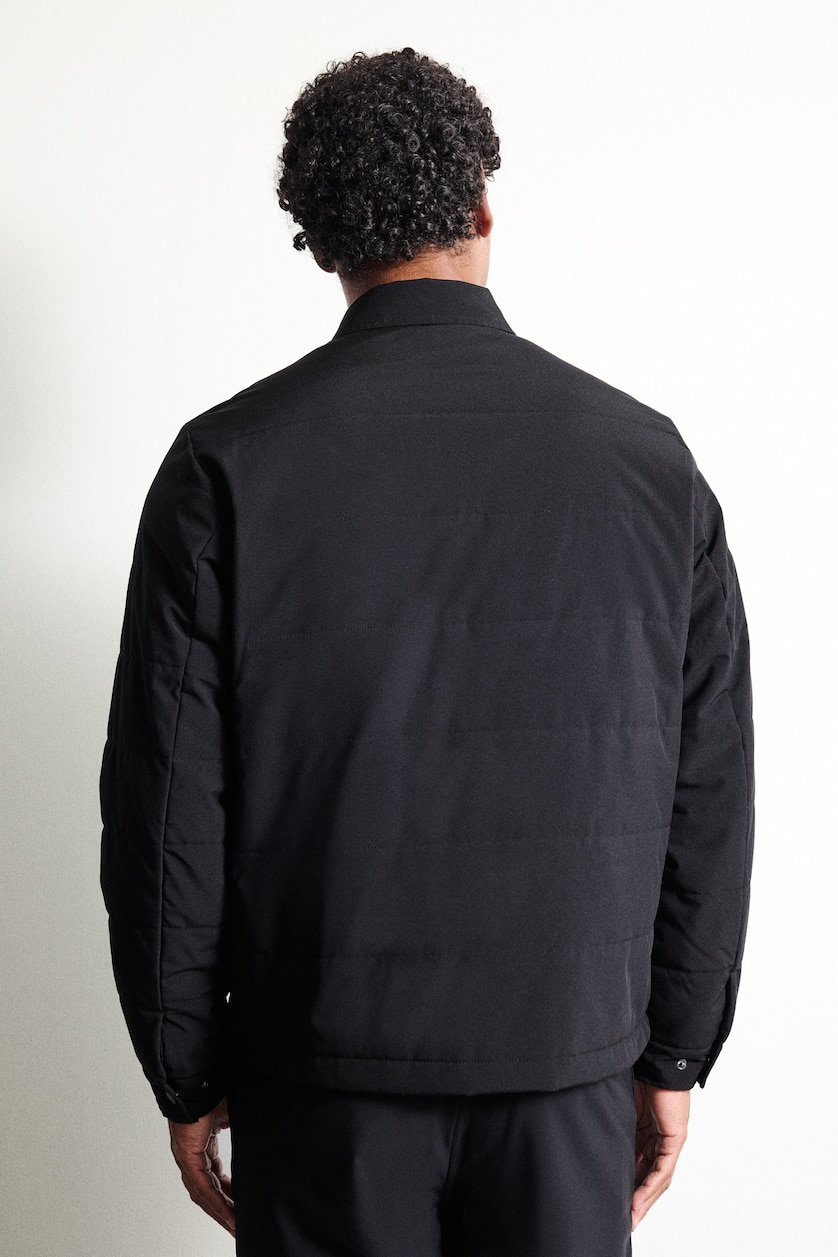 MAN Black Puffer Jacket