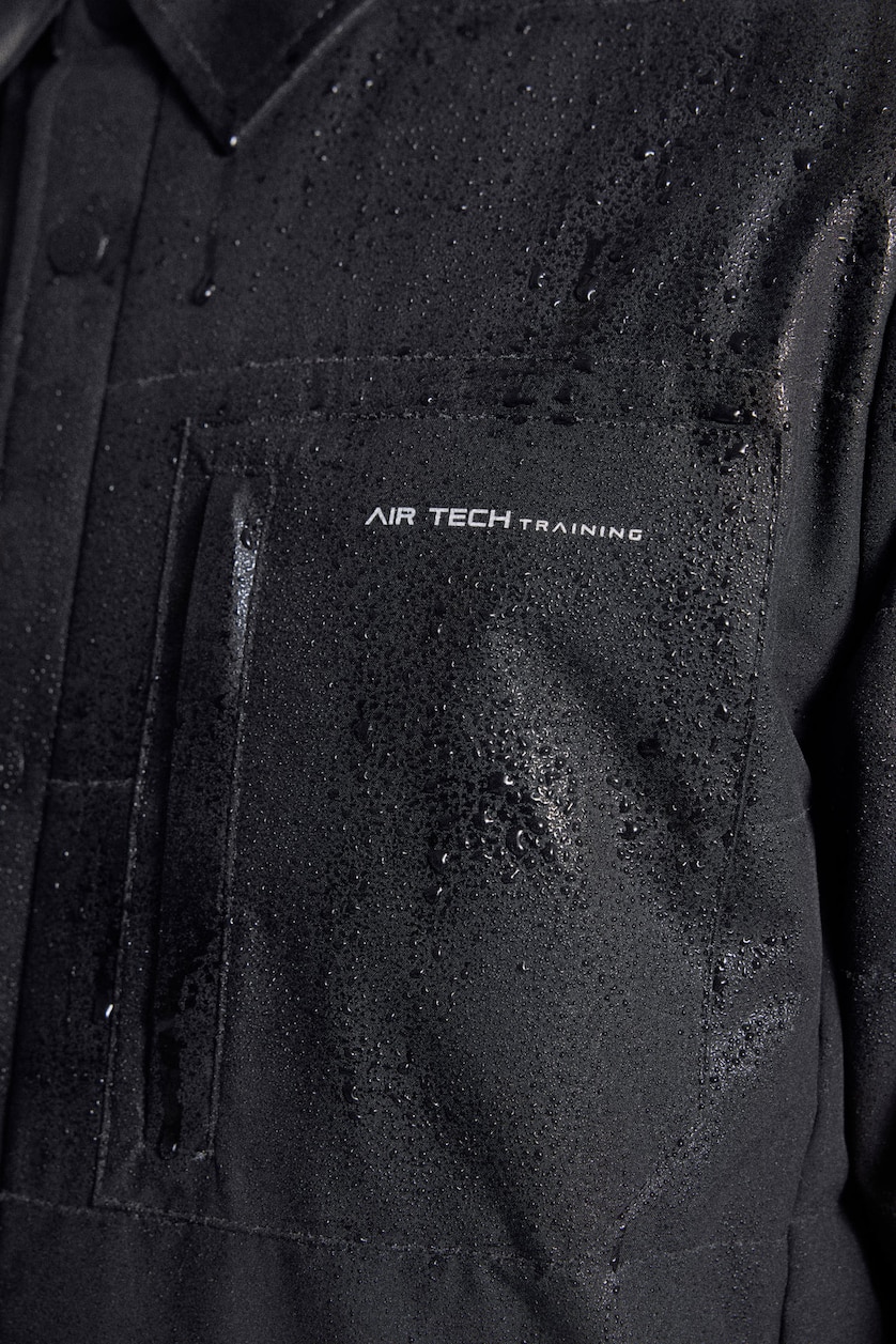MAN Black Puffer Jacket