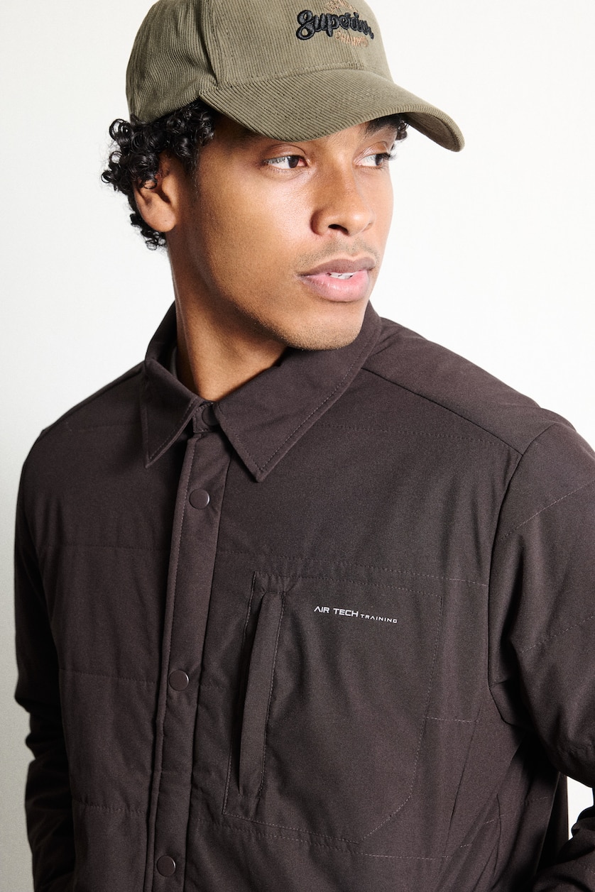 MAN Brown Puffer Jacket