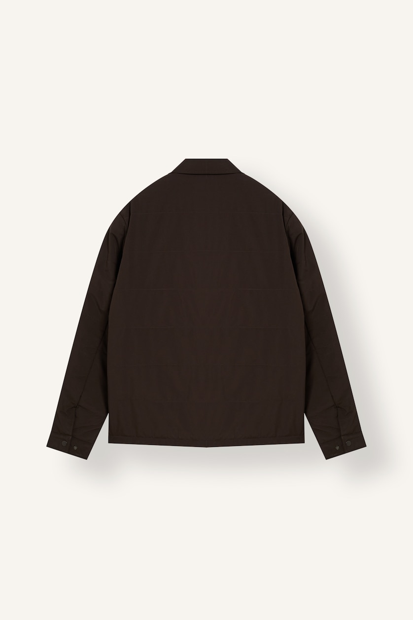 Men Brown Slim Fit Waterproof Jacket