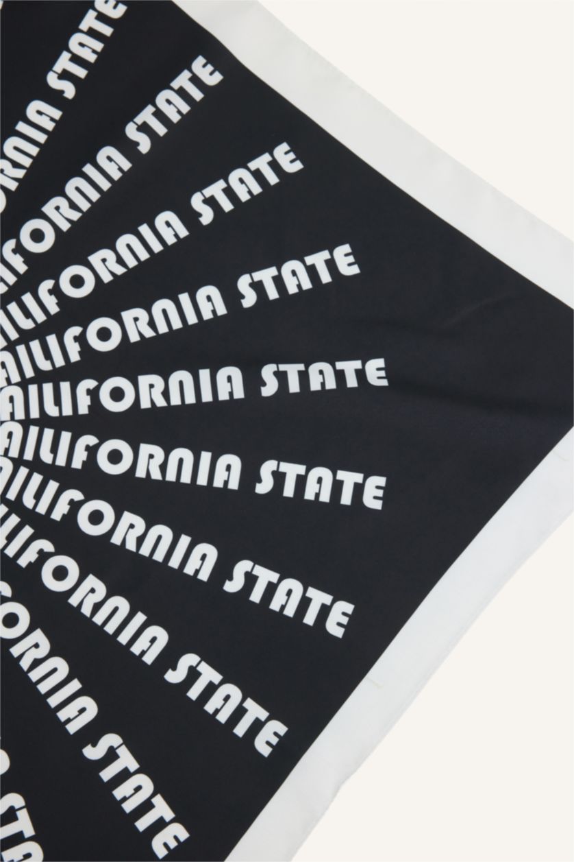 Man Black Man Printed Shawl