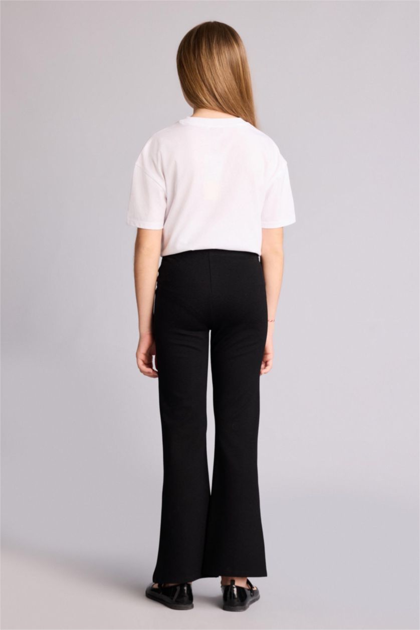 بنات أسود ستريج بناتي برجل واسع