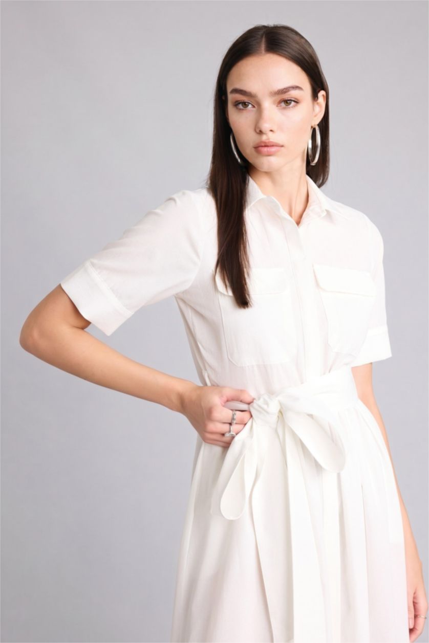 نساء اوف وايت Midi Dress