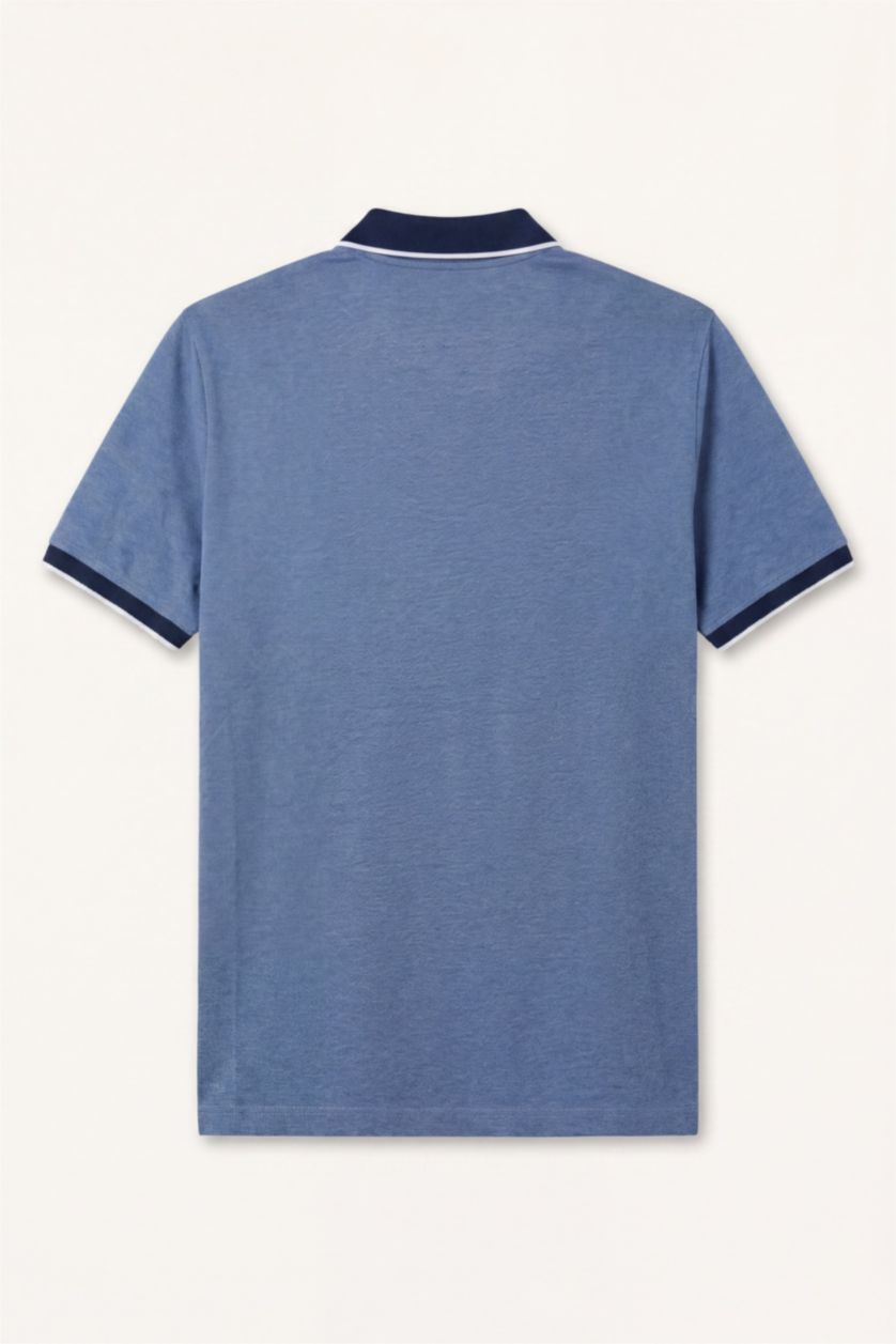 MAN Indigo Regular Fit Short Sleeve Polo T-Shirt