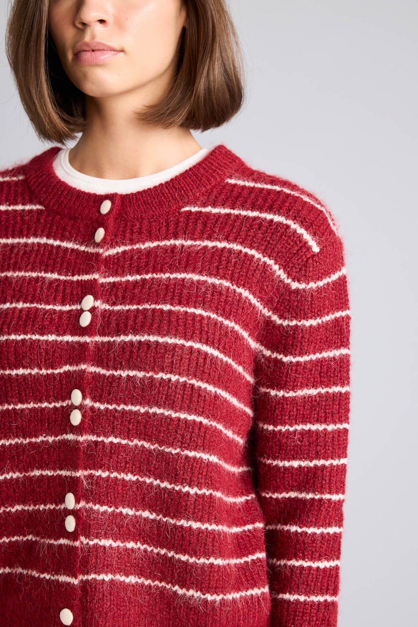 Әйелдерге қызыл Regular Fit кардиган